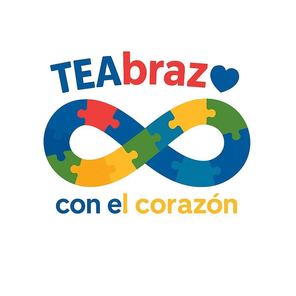 Logo TEAbrazo con el corazón Nayarit